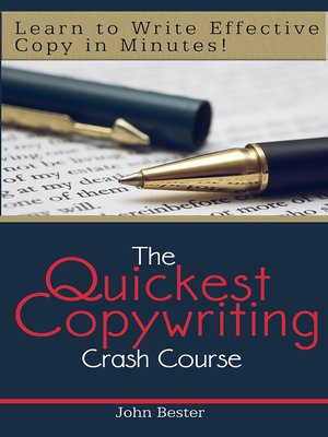 cover image of The Quickest Copywriting Crash Course